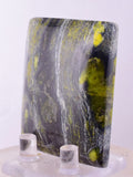 5.4cms LIZARDITE SERPENTINE CABOCHON PERU MINERAL SPECIMEN JEWELRY PENDAT BB394
