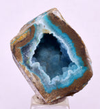 2.5cms DRUZY CHRYSOCOLLA QUARTZ CRYSTAL LILY MINE PERU 2000 YEAR DB262