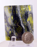 5.4cms LIZARDITE SERPENTINE CABOCHON PERU MINERAL SPECIMEN JEWELRY PENDAT BB394
