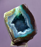 2.5cms DRUZY CHRYSOCOLLA QUARTZ CRYSTAL LILY MINE PERU 2000 YEAR DB262