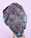 4cms DRUZY CHRYSOCOLLA QUARTZ CRYSTAL LILY MINE PERU 2000 YEAR DB263