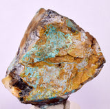 4.5cms DRUZY CHRYSOCOLLA QUARTZ CRYSTAL LILY MINE PERU 2000 YEAR DB265