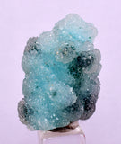 3cms DRUZY CHRYSOCOLLA QUARTZ CRYSTAL LILY MINE PERU 2000 YEAR DB266