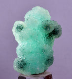 3cms DRUZY CHRYSOCOLLA QUARTZ CRYSTAL LILY MINE PERU 2000 YEAR DB266