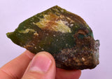 49grs GEM SILICA CHRYSOCOLLA CHALCEDONY LILY MINE SLAB PERU SB231
