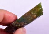 49grs GEM SILICA CHRYSOCOLLA CHALCEDONY LILY MINE SLAB PERU SB231