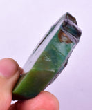 57.9grs GEM SILICA CHRYSOCOLLA CHALCEDONY LILY MINE SLAB PERU SB233