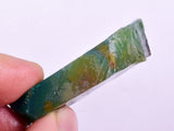 46.5grs GEM SILICA CHRYSOCOLLA CHALCEDONY LILY MINE SLAB PERU SB234