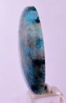 48.5arats  BLUE CHRYSOCOLLA QUARTZ MALACHITE PERU SCENIC CABOCHON PENDANT BB402