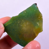 34grs GEM SILICA CHRYSOCOLLA CHALCEDONY LILY MINE SLAB PERU SB235