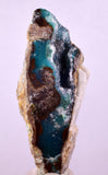 8.9cms DRUZY CHRYSOCOLLA QUARTZ CRYSTAL LILY MINE PERU 2000 YEAR DB267