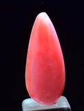 8cts PREMIUM PINKISH RED PINK OPAL CABOCHON PERU TRANSLUCENT PENDANT BB396