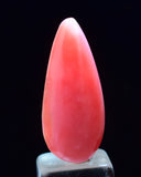 8cts PREMIUM PINKISH RED PINK OPAL CABOCHON PERU TRANSLUCENT PENDANT BB396