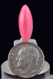 4cts PREMIUM PINKISH RED PINK OPAL CABOCHON PERU TRANSLUCENT PENDANT BB397