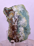 6.9cms DRUZY CHRYSOCOLLA QUARTZ CRYSTAL LILY MINE PERU 2000 YEAR DB270