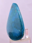 4.3cms CHRYSOCOLLA CABOCHON PERU PARROT WING EILAT STONE JEWELRY PENDANT BB409