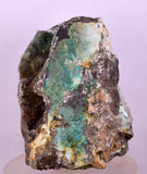 8.6cms DRUZY CHRYSOCOLLA QUARTZ CRYSTAL LILY MINE PERU 2000 YEAR DB271