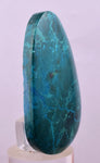 5.3cms CHRYSOCOLLA CABOCHON PERU PARROT WING EILAT STONE JEWELRY PENDANT BB410