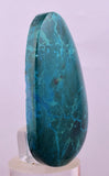 5.3cms CHRYSOCOLLA CABOCHON PERU PARROT WING EILAT STONE JEWELRY PENDANT BB410
