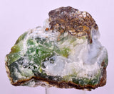 6.5cms DRUZY CHRYSOCOLLA QUARTZ CRYSTAL LILY MINE PERU 2000 YEAR DB273