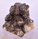 7.7cms SPHALERITE BARITE PYRITE QUARTZ CRYSTALS MINERAL SPECIMEN PERU MB163