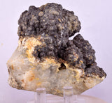 7.7cms SPHALERITE BARITE PYRITE QUARTZ CRYSTALS MINERAL SPECIMEN PERU MB163