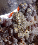 7.7cms SPHALERITE BARITE PYRITE QUARTZ CRYSTALS MINERAL SPECIMEN PERU MB163