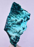 7cm GEM BLUE MALACHITE PSEUDOMORPH CHRYSOCOLLA PERU ROSETTE  CRYSTAL UB284
