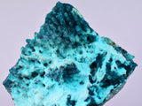 7cm GEM BLUE MALACHITE PSEUDOMORPH CHRYSOCOLLA PERU ROSETTE  CRYSTAL UB284