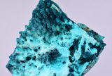 7cm GEM BLUE MALACHITE PSEUDOMORPH CHRYSOCOLLA PERU ROSETTE  CRYSTAL UB284