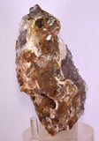 14cms DRUZY CHRYSOCOLLA QUARTZ CRYSTAL LILY MINE PERU 2000 YEAR DB276