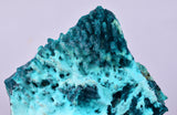 7cm GEM BLUE MALACHITE PSEUDOMORPH CHRYSOCOLLA PERU ROSETTE  CRYSTAL UB284