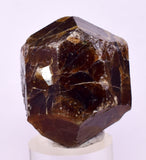 3.7cm GARNET GROSSULAR HESSONITE DODECAHEDRON CRYSTALS PERU MINERAL GB69