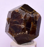 3.7cm GARNET GROSSULAR HESSONITE DODECAHEDRON CRYSTALS PERU MINERAL GB69