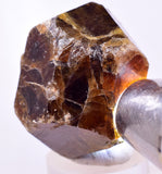 3.7cm GARNET GROSSULAR HESSONITE DODECAHEDRON CRYSTALS PERU MINERAL GB69