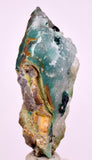 7cms DRUZY CHRYSOCOLLA QUARTZ CRYSTAL LILY MINE PERU 2000 YEAR DB282