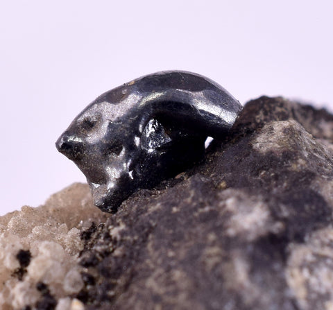 5.3cms ACANTHITE NATIVE SILVER PERU UCHUCCHACUA MINE HB284