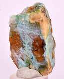 4.6cms DRUZY CHRYSOCOLLA QUARTZ CRYSTAL LILY MINE PERU 2000 YEAR DB283