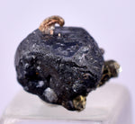 1cms ACANTHITE NATIVE SILVER PYRITE PERU UCHUCCHACUA MINE HB285