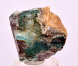 2.8cms DRUZY CHRYSOCOLLA QUARTZ CRYSTAL LILY MINE PERU 2000 YEAR DB288