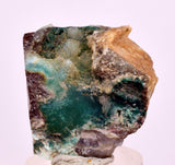 2.8cms DRUZY CHRYSOCOLLA QUARTZ CRYSTAL LILY MINE PERU 2000 YEAR DB288