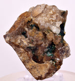 4.9cms DRUZY CHRYSOCOLLA QUARTZ CRYSTAL LILY MINE PERU 2000 YEAR AB311