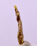 1.7cms UNIQUE NATIVE GOLD U.S.A THUMBNAIL CRYSTAL MINERAL LB219