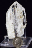 6.2cms RED HUBNERITE QUARTZ CRYSTALS MINERAL SPECIMEN COLLECTOR PERU MB154