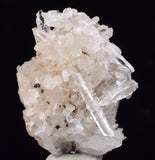 4.4cms RED HUBNERITE QUARTZ CRYSTALS MINERAL SPECIMEN COLLECTOR PERU MB156
