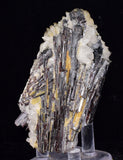 7.8cms RED HUBNERITE QUARTZ PYRITE CRYSTALS MINERAL SPECIMEN COLLECTOR PERU MB157