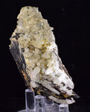 7.8cms RED HUBNERITE QUARTZ PYRITE CRYSTALS MINERAL SPECIMEN COLLECTOR PERU MB157