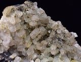 7.8cms RED HUBNERITE QUARTZ PYRITE CRYSTALS MINERAL SPECIMEN COLLECTOR PERU MB157