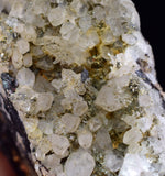 7.8cms RED HUBNERITE QUARTZ PYRITE CRYSTALS MINERAL SPECIMEN COLLECTOR PERU MB157