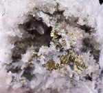 7.4cms RED HUBNERITE QUARTZ PYRITE CRYSTALS MINERAL SPECIMEN COLLECTOR PERU MB158